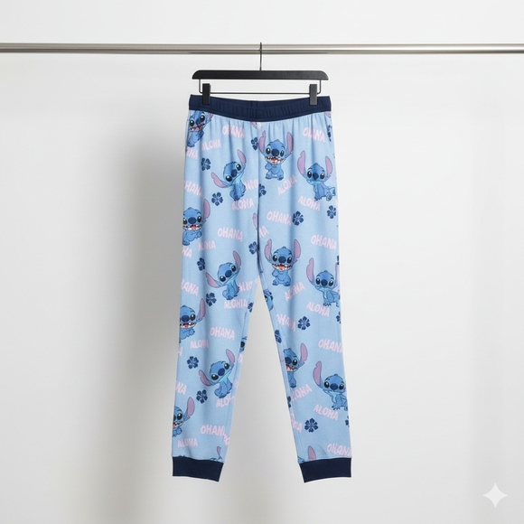 Disney Lilo & Stitch Women's Pajamas - Blue - Picture 3 of 6